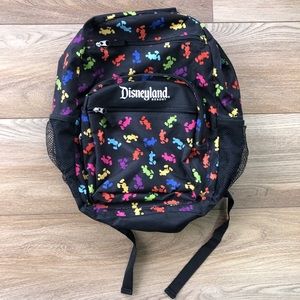 Disneyland Resort multicolor Nicky black backpack